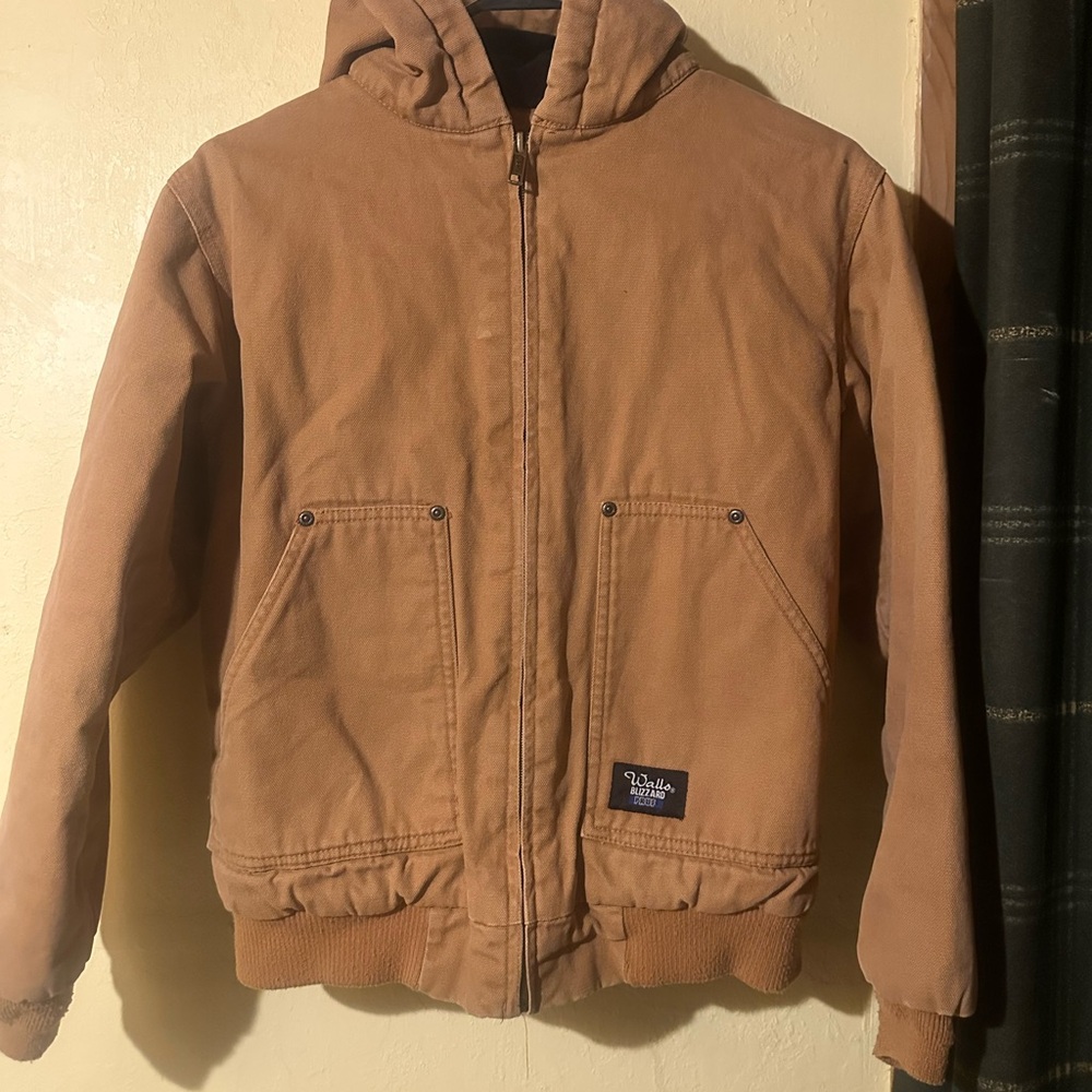 Walls Tan Hooded Performance Jacket